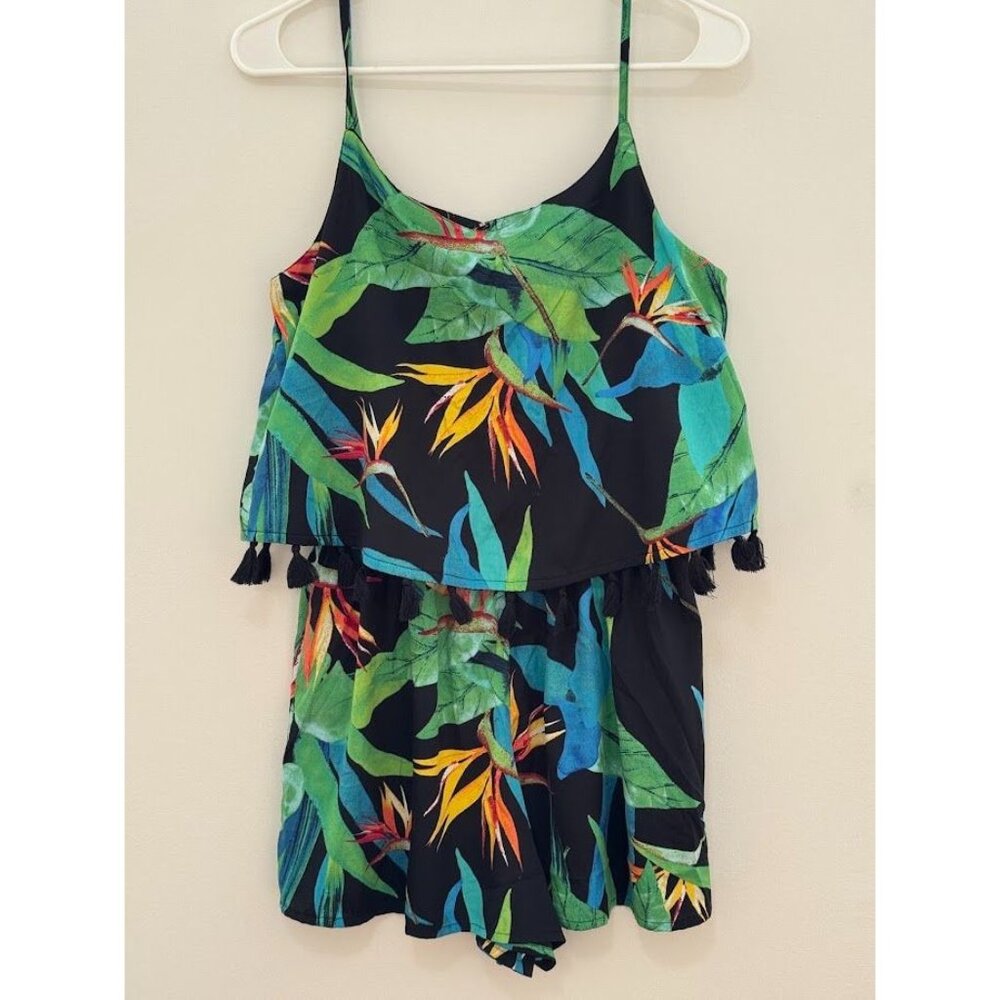 A.N.A Romper Jumpsuit Size Small, Sleeveless, Multicolored